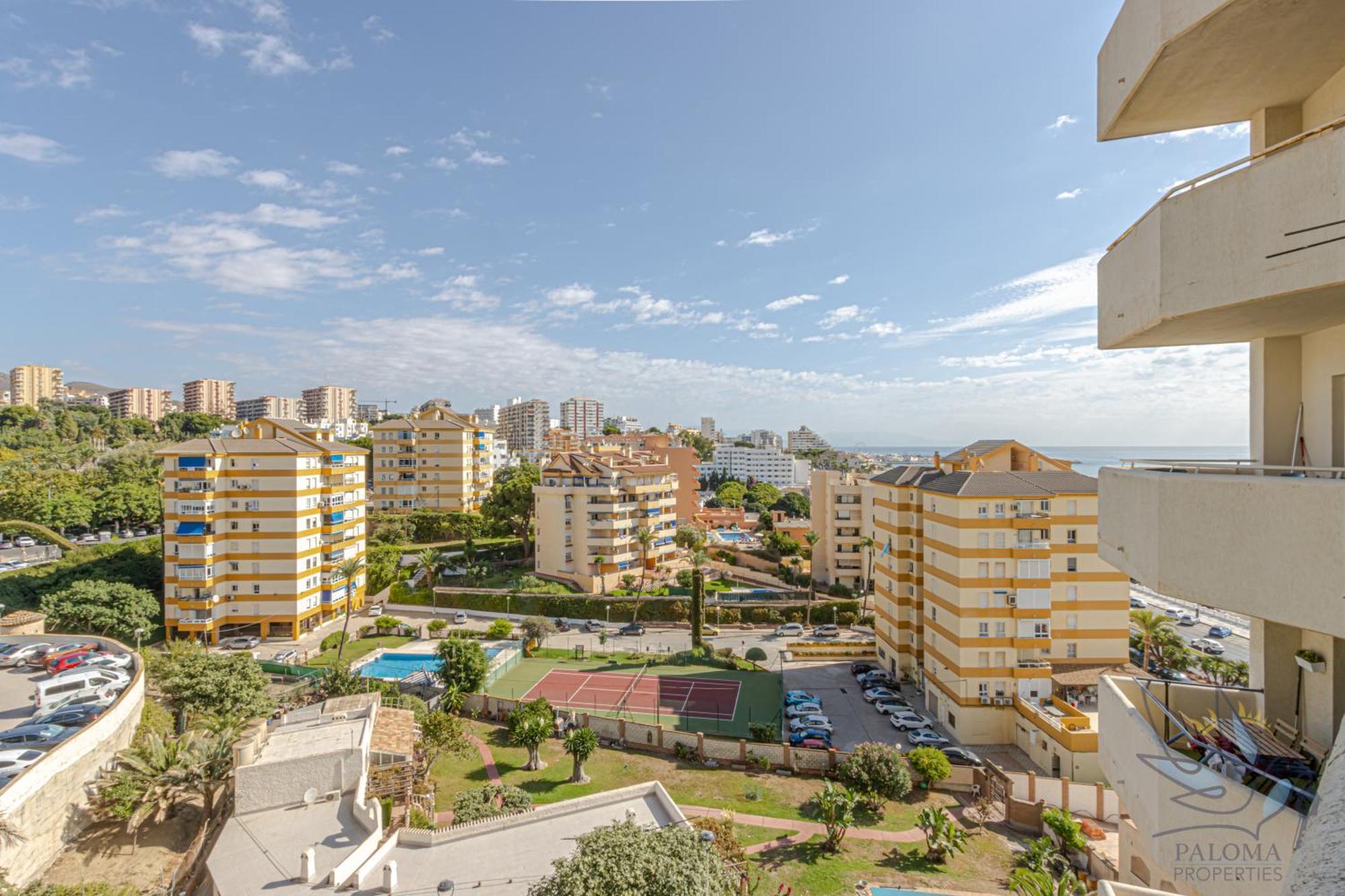 Benal beach suite, estudio con parque acuático y vistas al mar. Benalmádena Exterior foto